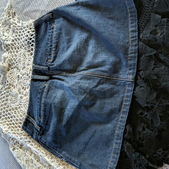 Limited Dark Classy Denim Skirt 8 - Picture 4 of 10
